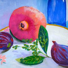 My project for course: Gouache Painting: Create Vibrant Works of Art. Un progetto di Belle arti, Pittura, Teoria del colore e Pittura gouache di Denise DESENEPART - 21.09.2023