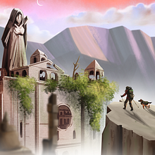Mi proyecto del curso: Concept art para videojuegos. Traditional illustration, Digital Illustration, Video Games, Concept Art, and Game Design project by rdelpino - 09.20.2023