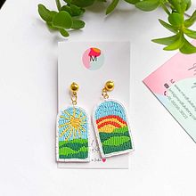 Embroidery Effect Technique with polymer clay. Un proyecto de Artesanía, Diseño de jo y as de Kriti, Mindful Vibing - 21.09.2023