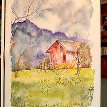Progetto finale: Cascina bresciana. Un progetto di Belle arti, Pittura, Bozzetti e Illustrazione naturalistica di giobonsi - 21.09.2023