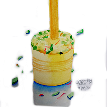 My project for course:  Flavorful Food Illustration with Watercolor. Traditional illustration, Fine Arts, Painting, and Watercolor Painting project by Deborni Biswas - 09.22.2023