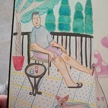 My project for course: Character Creation from Observational Drawings. Traditional illustration, Character Design, Drawing, and Sketchbook project by Dimitra Charmalia - 09.22.2023