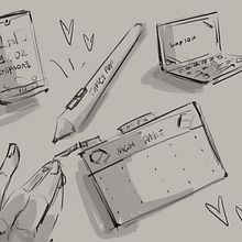 Meu projeto do curso: A arte de desenhar: transforme seus rabiscos em arte. Un progetto di Illustrazione tradizionale, Disegno a matita, Disegno e Sketchbook di Ariel Lemos Assis d'Arêde - 22.09.2023