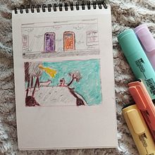 Mi proyecto del curso: Sketchbook para principiantes: aprende a dibujar tu entorno . Projekt z dziedziny Trad, c, jna ilustracja, Sketching, Kreat, wność,  R, sunek i Sketchbook użytkownika Andrea Villar Fernández - 23.09.2023