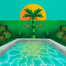 Tropical Garden. Un proyecto de Diseño, Diseño de carteles, Ilustración digital e Ilustración vectorial de Giovanna Tintori - 11.02.2023