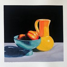 Mein Abschlussprojekt für den Kurs: Gouache-Malerei: Lebendige Kunstwerke schaffen. Projekt z dziedziny  Sztuki piękne,  Malarstwo, Teoria barw i Malowanie gwaszami użytkownika malusred - 24.09.2023