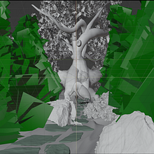 Mi proyecto del curso: Ilustración fantástica 3D con Blender. Projekt z dziedziny 3D, Ilustracja c, frowa i  Projektowanie 3D użytkownika cynthreybloom - 24.09.2023