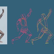 Mi proyecto del curso: Dibujo de la figura humana en poses expresivas. Fine Arts, Sketching, Drawing, Sketchbook, and Figure Drawing project by Mauricio Arrieta - 10.13.2023