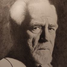 Mi proyecto del curso: Retrato realista con lápiz de grafito. Brian Cox. Traditional illustration, Fine Arts, Sketching, Pencil Drawing, Drawing, Portrait Drawing, Realistic Drawing, Artistic Drawing, and Figure Drawing project by César Delgado - 09.25.2023