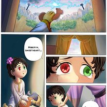 Children of the sand. Manga project by Vania Boidanich - 09.26.2023