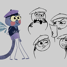 My project for course: Expressive Character Creation for Animation . Un proyecto de Diseño de personajes, Ilustración digital y Pintura digital de Anggita Choirunnisa - 27.09.2023