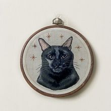 My project for course: Embroidered Pet Portraits: The Thread Painting Technique. Embroider, Naturalistic Illustration, and Textile Design project by nivasininv - 09.27.2023