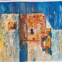 Mein Abschlussprojekt für den Kurs: Aquarell Textur-Meisterkurs. Projekt z dziedziny  Sztuki piękne,  Malarstwo i Malowanie akwarelą użytkownika evahribernig - 27.09.2023