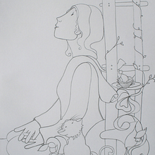 Dibujos que cuentan historias. Creativit, Traditional illustration, and Fine Arts project by vegamariaf - 09.27.2023