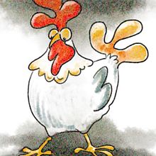 My project for course: Chicken Animation in Procreate. Animation, 2D Animation, Digital Illustration, and Animated Illustration project by Sherry Shirena - 09.28.2023