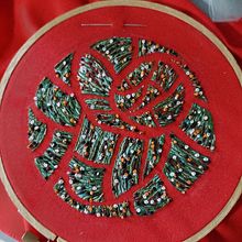 Mi proyecto del curso: Diseño de prendas artesanales desde cero. Arts, Crafts, Fashion Design, Embroider, Sewing, DIY, Patternmaking, and Dressmaking project by Aqua Castro Rose - 09.27.2023