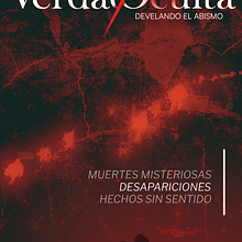 VERDAD OCULTA, Revista. Un progetto di Design editoriale di Judith Olvera - 14.04.2023