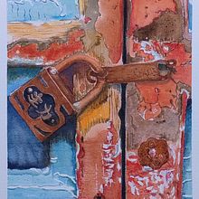 My project for course: Watercolour Texture Masterclass. Un projet de Beaux Arts, Peinture , et Aquarelle de Vivian Mar - 27.09.2023