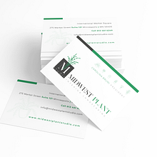 Logo e Imagen Corporativa Midwest Plant Studio - USA. Un projet de Br, ing et identité, Design graphique , et Direction artistique de Gabriela Argibay - 15.06.2021