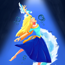 Mi proyecto del curso: Pintura digital de personajes: ilustra con luz y color. Un proyecto de Ilustración tradicional, Diseño de personajes, Ilustración digital y Pintura digital de David Merchan Herrera - 28.09.2023
