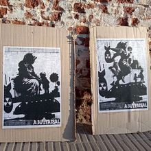 My project for course: Urban Art: from Digital Illustration to Large Scale Murals. Projekt z dziedziny Trad, c, jna ilustracja, Sztuka miejska, Ilustracja c i frowa użytkownika Abu Faisal Sergio Tapia - 28.03.1971