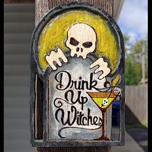 Drink Up Witches Magnet. Painting project by Mark Orlando - 09.29.2023