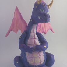 Purple chocolate dragon. Food St, e ling projeto de Brenda Helfrich - 23.09.2023
