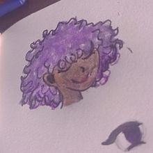 Rascunhos de roxo e preto Ein Projekt aus dem Bereich Bleistiftzeichnung, Zeichnen mit Buntstiften und Sketchbook von Victor Queiroz - 30.09.2023