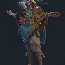 My project for course: Concept Art: Character Design & Worldbuilding. Een project van Traditionele illustratie, Ontwerp van personages, Digitale illustratie,  Concept art, Digitale tekening y  Digitaal schilderij van gianluca.capodiferro - 30.09.2023