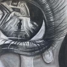 TEG- Carboncillo. Miradas. Un progetto di Disegno realistico e Disegno artistico di Irene Ponce - 30.09.2023