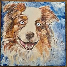 Birdy - Portrait animalier. Un progetto di Belle arti, Pittura, Pittura ad olio e Illustrazione naturalistica di Cindy Crespel - 30.09.2023