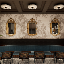 My project for course: Interior Design for Restaurants. Projekt z dziedziny Architektura wnętrz, Projektowanie wnętrz, Dekoracja wnętrz, Projektowanie powierzchni h, low, ch i Projektowanie przestrzeni użytkownika krishna_barot - 29.09.2023