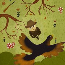 My project for course: Children’s Illustration with Procreate: Paint Magical Scenes. Un progetto di Illustrazione digitale, Illustrazione infantile, Pittura digitale e Albo illustrato di Sandra - 28.09.2023