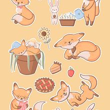 My project for course: Kawaii Illustration: Create Charming Characters. Traditional illustration, Character Design, and Manga project by zannamay94 - 10.01.2023