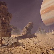 Mi proyecto del curso: Ilustración fantástica 3D con Blender. Un proyecto de 3D, Ilustración digital y Diseño 3D de Miguel - 29.09.2023