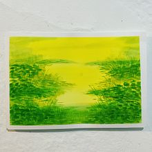 Meu projeto do curso: Pintura de paisagens com guache para iniciantes. Un progetto di Belle arti, Pittura, Illustrazione naturalistica, Pittura gouache e Illustrazione tradizionale di Cristina Lima - 01.10.2023