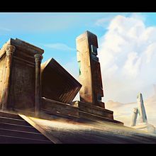  The lost city of Zhia: Concept Art for videogames. Projekt z dziedziny Trad, c, jna ilustracja, Ilustracja c, frowa, Gr, komputerowe, Concept art, Projektowanie gier komputerow i ch użytkownika lu4n4gui4r - 28.09.2023