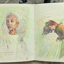 demi moore - phoebe bridgers / i’ve loved you for so long - the aces ♪. Un projet de Illustration traditionnelle de naz - 02.10.2023