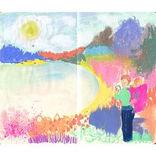 My project for course: Sketchbook Exercises for Artistic Growth. Un progetto di Illustrazione tradizionale, Belle arti, Bozzetti, Disegno e Sketchbook di Sarah Altrock - 28.09.2023