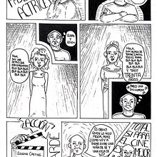 Cómic d'un fragment de la novel·la curta "Memorias de una Estrella" de Josefina de la Torre . Comic de Meritxell Esteve Avileo - 10.02.2023
