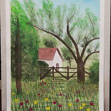 Paisagem rural brasileira - Mi proyecto del curso: Paisajes naturales en acuarela. Un projet de Beaux Arts, Peinture , et Aquarelle de antoniomartins - 02.10.2023