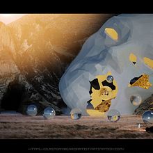 My project for course: Futuristic 3D Environments with Photoshop and Blender . 3D, Fotografi Pascaproduksi, Retouching Foto, pemodelan 3D, Mendongeng, Stor, board, Dan Seni Konsep proyek oleh Jean-Claude De La Ronde - 10.01.2023