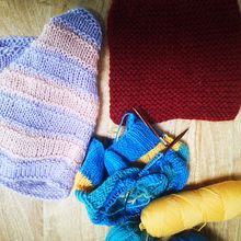 Mi proyecto del curso: Introducción al punto con agujas circulares. Accessor, Design, Fiber Arts, Knitting, and Textile Design project by trisha_autumn - 10.03.2023