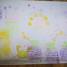Mi proyecto del curso: Técnicas de estampación para niños. Traditional illustration, Arts, Crafts, Fine Arts, Printing, Children's Illustration, and Creating with Kids project by trisha_autumn - 10.03.2023