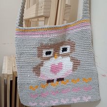 Meu projeto do curso: Tapestry: técnica de crochê para desenhar com linha. Accessor, Design, Pattern Design, Fiber Arts, DIY, Crochet, and Textile Design project by Fatima Borges Silva - 10.03.2023
