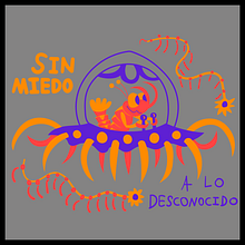 Mi proyecto del curso: Camisetas ilustradas: Sin miedo a.... Projekt z dziedziny Trad, c, jna ilustracja, Projektowanie graficzne, T, pografia,  R, sunek, Projektowanie mod, Ilustracja c i frowa użytkownika David Camilo Rodríguez Bravo - 28.09.2023