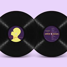 Aspecto Humano Records. Een project van  Br, ing en identiteit y Grafisch ontwerp van Jordi Gutiérrez Salvador - 03.10.2023