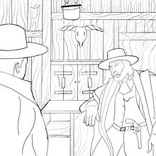 My project for course: Atmospheric Painting in Procreate: (hateful eight movie scean) Ein Projekt aus dem Bereich Digitale Illustration, Digitale Zeichnung und Editorial Illustration von chintan chavda - 02.10.2023