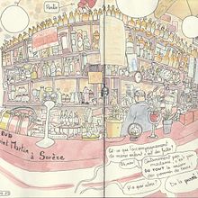 Urban sketching : exprimez votre univers sous une nouvelle perspective. Traditional illustration, Sketching, Drawing, Watercolor Painting, Architectural Illustration, and Sketchbook project by Canelle - 10.02.2023