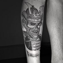 Mi proyecto del curso: Samurai. Tattoo Design, Drawing, and Pencil Drawing project by Edgar Rojas - 10.04.2023